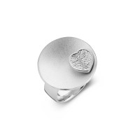 Sphere 4 Heart ezüst 30mm